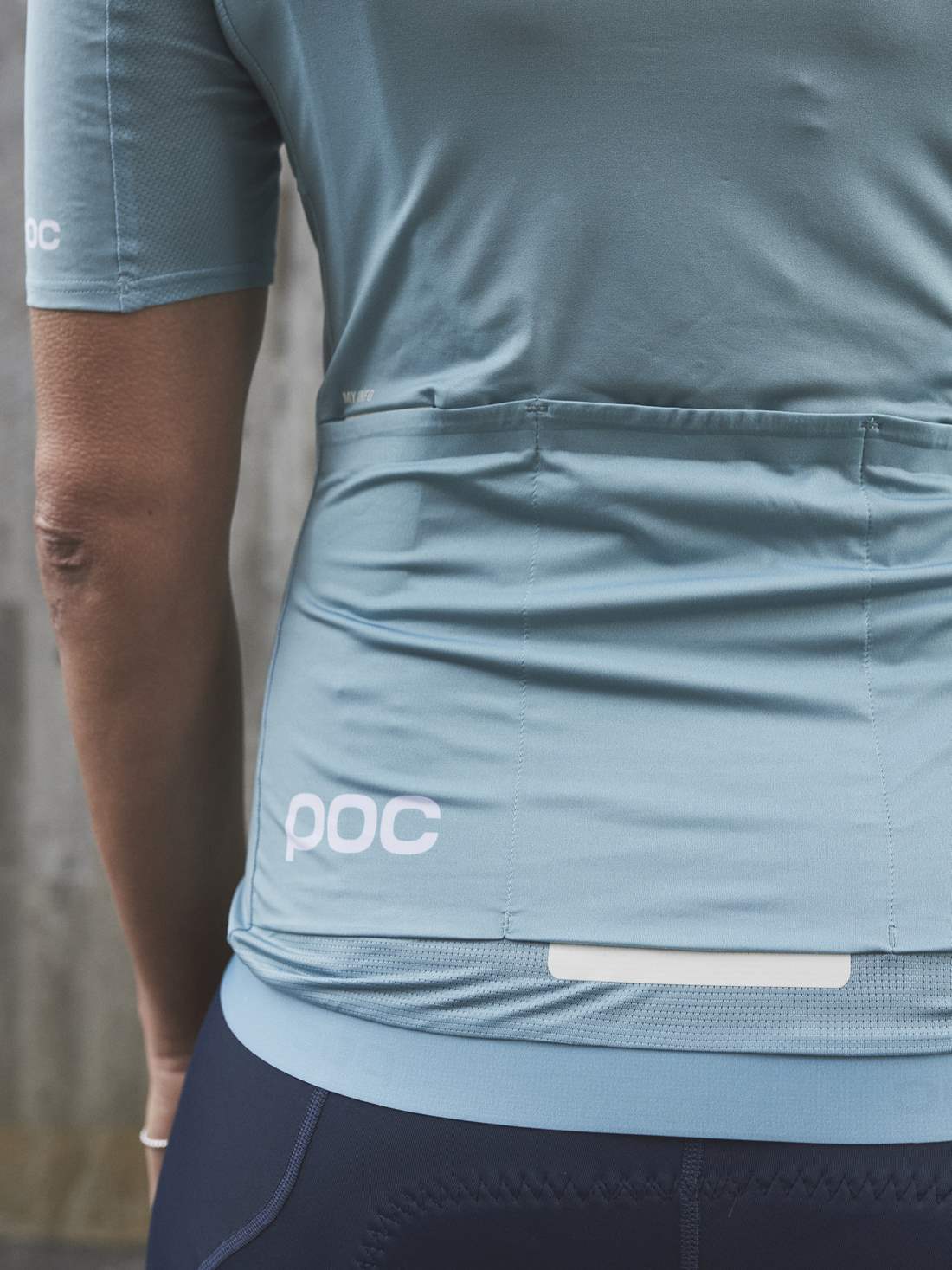 Koszulka rowerowa POC W's PRISTINE Jersey - Lt Dioptase Blue