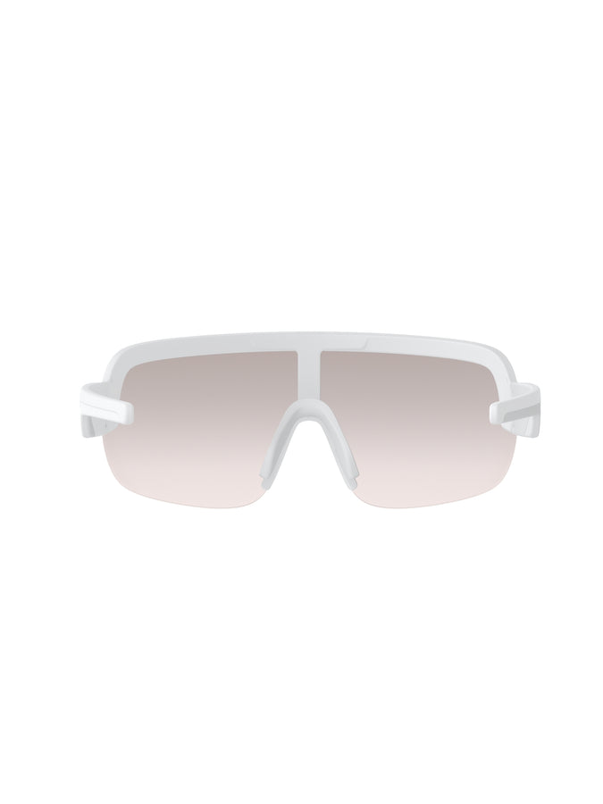 Okulary rowerowe POC Aim - Hyd. White/Clarity Trail /Partly Sunny Silver