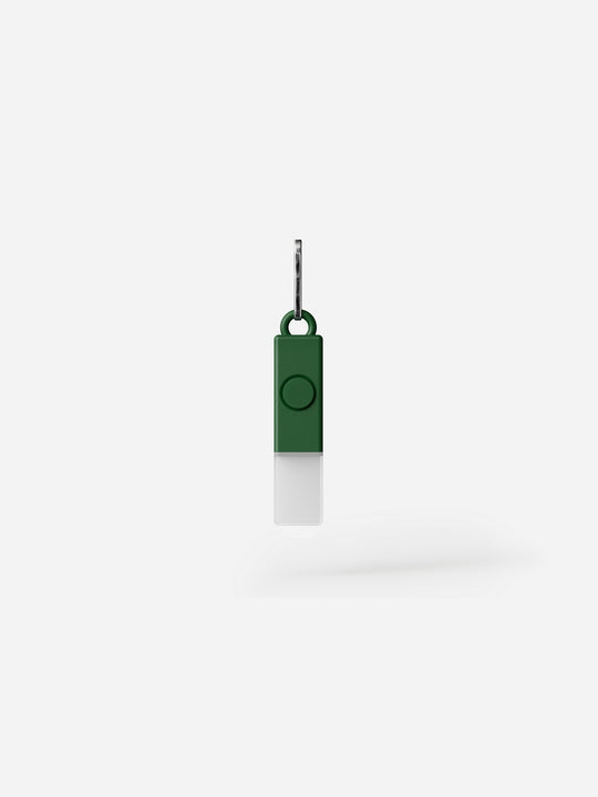 Załaduj obraz do przeglądarki galerii, Lampka rowerowa BOOKMAN Lightstick zielony - TU - poc warszawa
