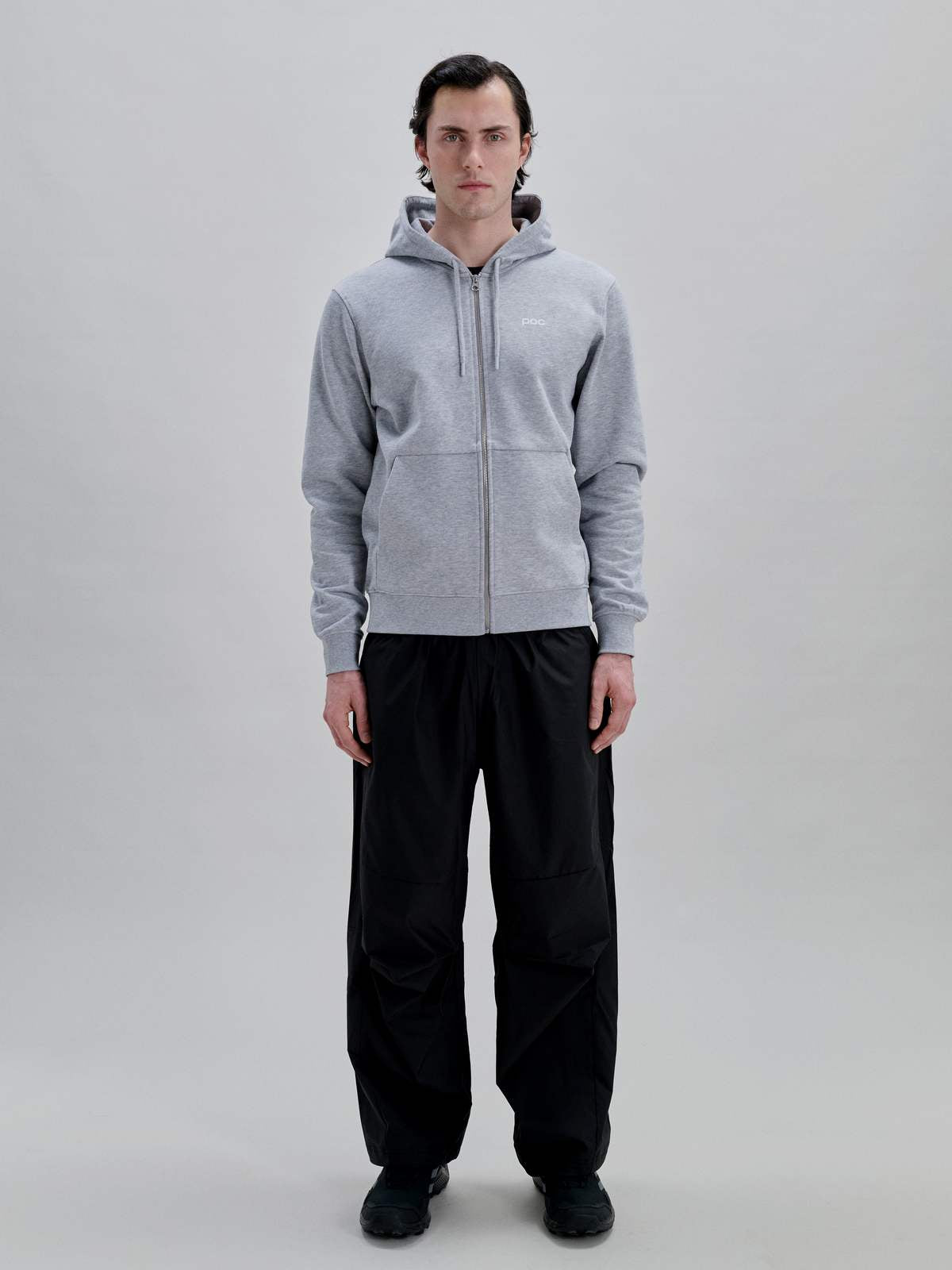 Bluza POC Zip Hoodie - Grey Melange
