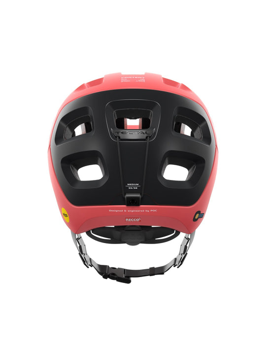 Załaduj obraz do przeglądarki galerii, Kask rowerowy POC Tectal Race MIPS - Ammolite Coral/Ura. Black Matt
