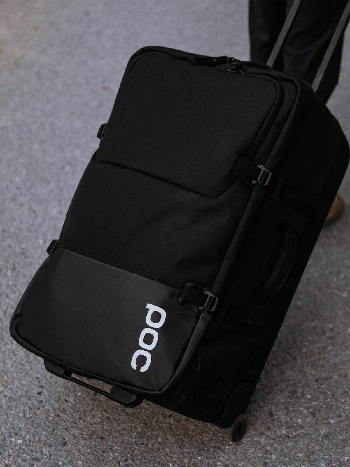 Walizka POC TROLLEY 100L - Ur. Black