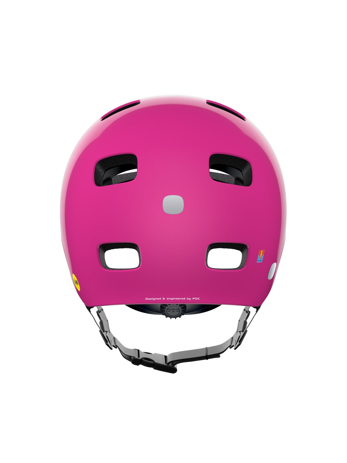 Kask rowerowy POCito Crane MIPS - Fluo. Pink