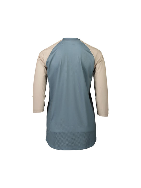 Załaduj obraz do przeglądarki galerii, Koszulka rowerowa POC W's MTB Pure 3/4 Jersey blue - Calcite Blue/Light Sandstone Beige
