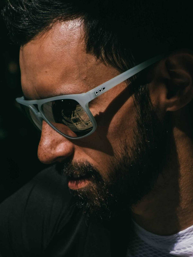 Okulary POC WILL - Ur. Black/Hydr. White - Grey 14.9 Mirror Cat 3