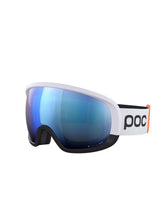 Załaduj obraz do przeglądarki galerii, Gogle narciarskie POC Fovea Mid Clarity Comp + | Hyd. White/Ura. Black/Spektris Blue Cat 2 + Cat 1 + Cat 1
