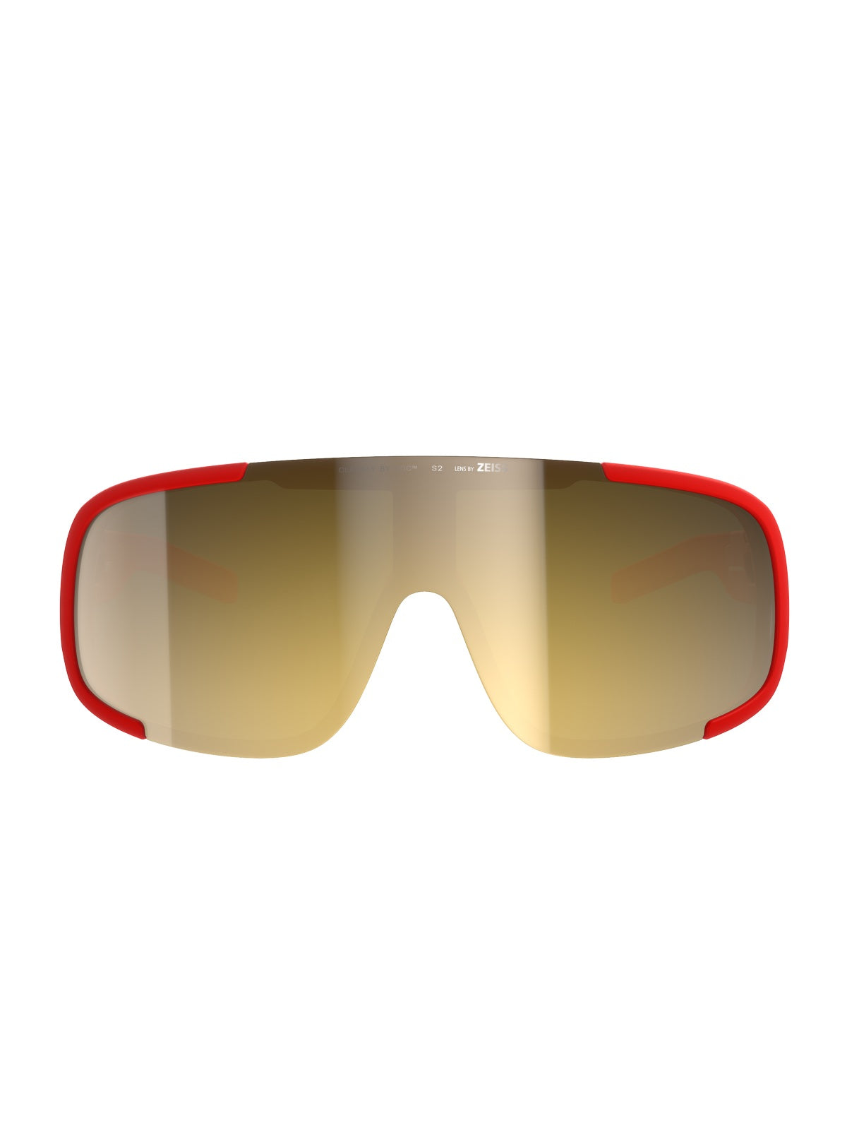 Okulary rowerowe POC Aspire Wide Fit - Pris. Red/Clarity Road/Partly Sunny Gold