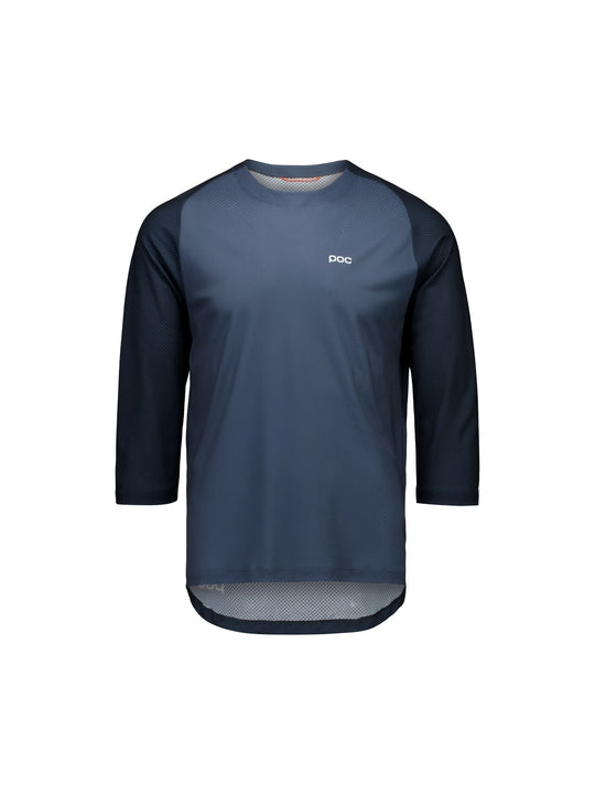 Załaduj obraz do przeglądarki galerii, Koszulka rowerowa POC M's Motion Air 3/4 Jersey - Apat. Navy
