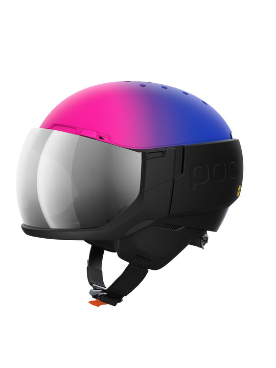 Załaduj obraz do przeglądarki galerii, Kask narciarski POC POCito Levator MIPS - Speedy Gradient/Fluo Pink/Blue
