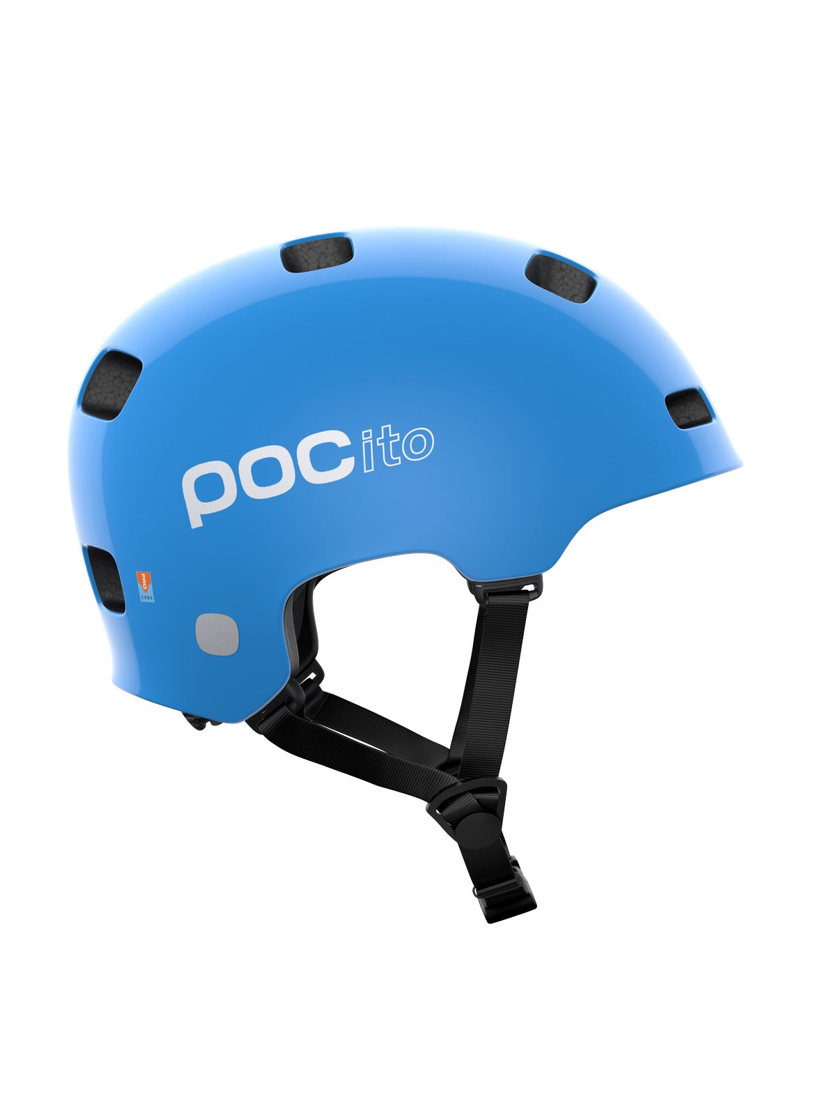 Kask rowerowy POCITO CRANE MIPS - Fluo. Blue
