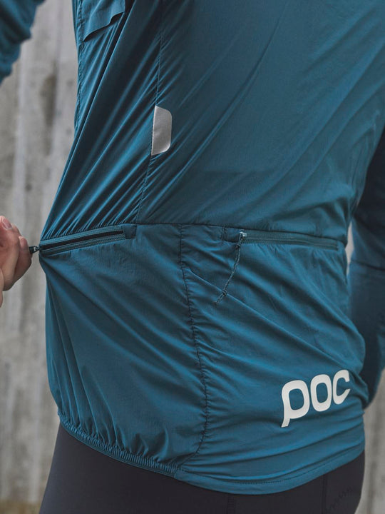 Załaduj obraz do przeglądarki galerii, Kurtka rowerowa POC PRO THERMAL Jacket - Dioptase Blue