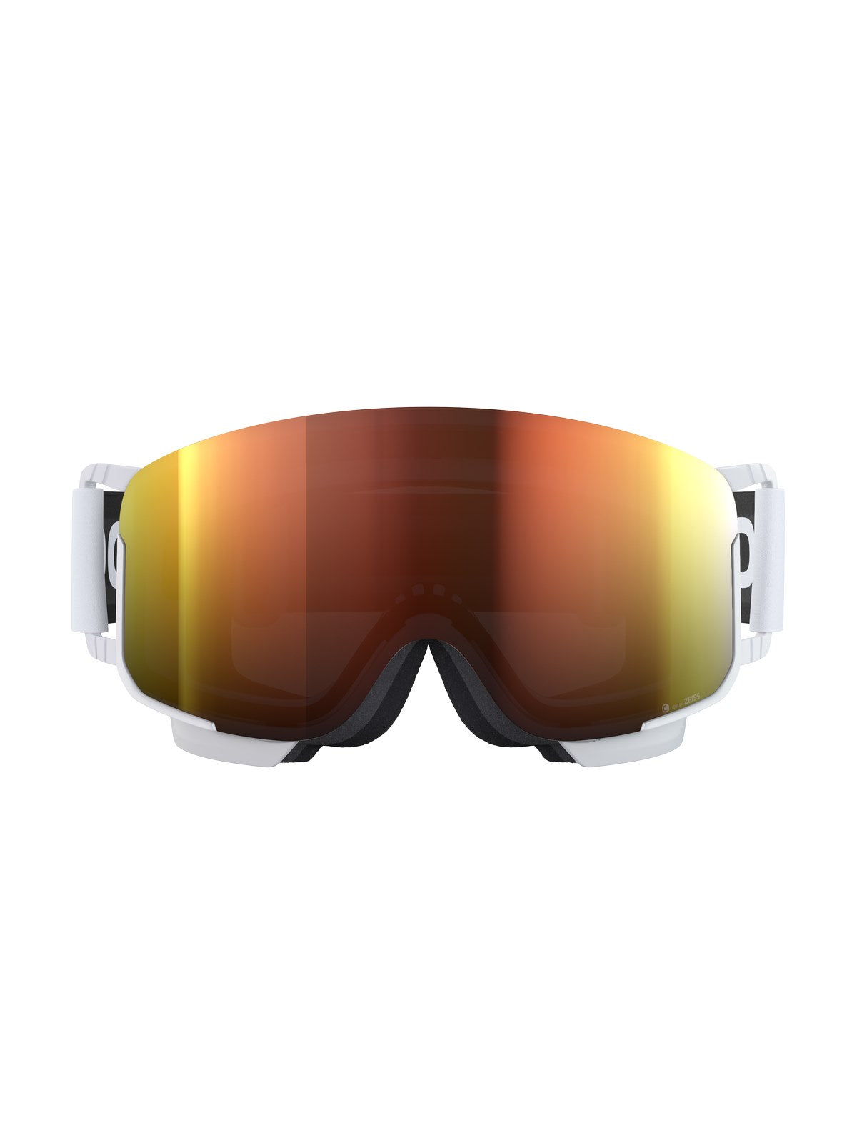 Gogle narciarskie POC Nexal Mid - Hydr. White|Pt. Sunny Orange Cat 2