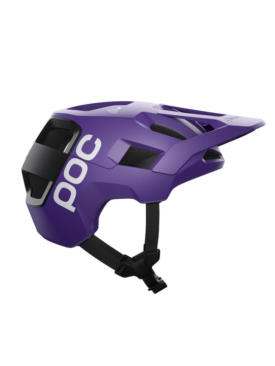 Załaduj obraz do przeglądarki galerii, Kask rowerowy POC KORTAL RACE MIPS - Sap. Purple/Ur. Black Metallic/Matt