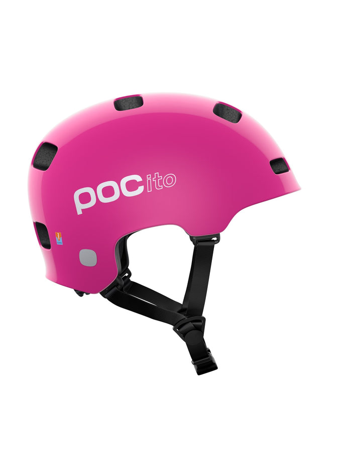 Kask rowerowy POCITO CRANE MIPS - Fluo. Pink