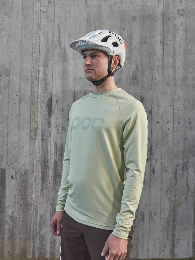 Koszulka rowerowa POC M'S REFORM ENDURO - Prehnite Green