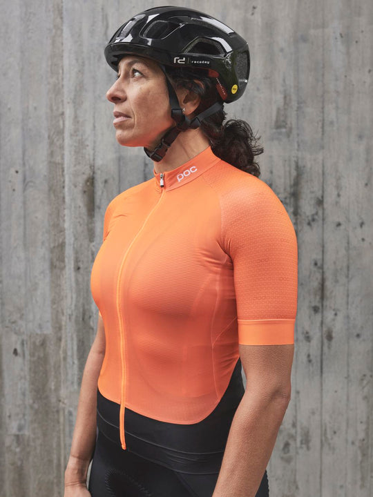 Załaduj obraz do przeglądarki galerii, Koszulka rowerowa POC ESSENTIAL ROAD W&#39;S - Zink Orange