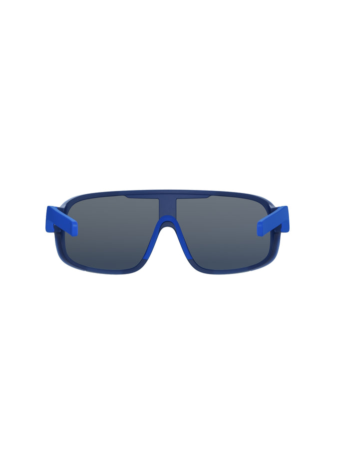 Okulary juniorskie POC Aspire POCito - Lead Blue Translucent - Equalizer Grey/Space Blue Mirror Cat 3