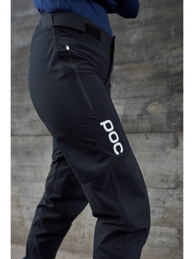 Spodnie rowerowe POC W's Ardour All-weather Pants - Ur. Black