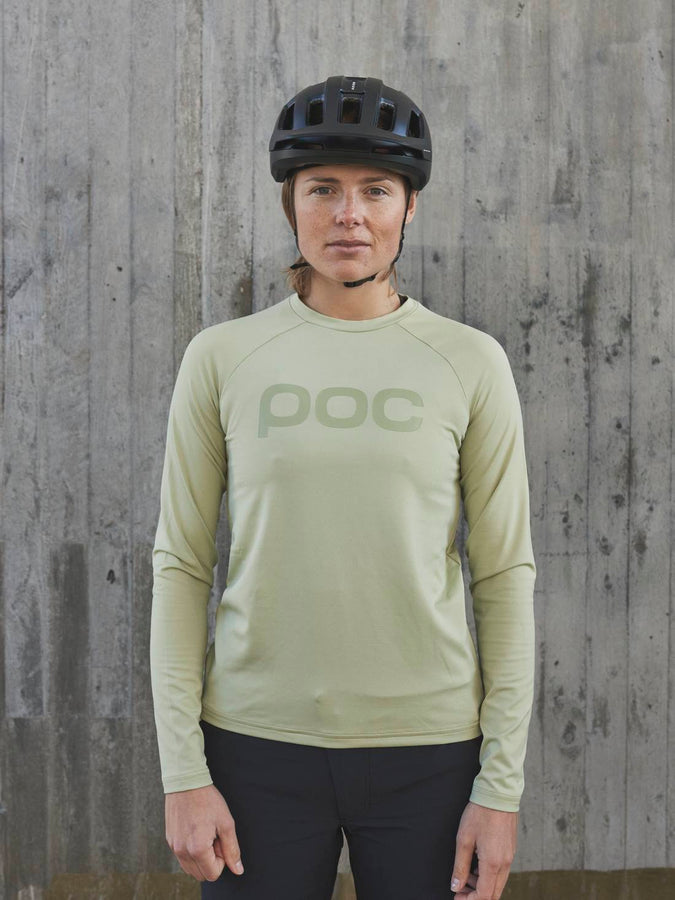 Koszulka rowerowa POC W'S REFORM ENDURO - Prehnite Green