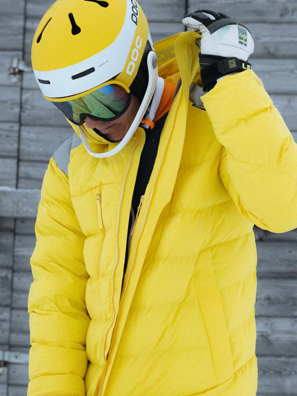 Kask narciarski POC Artic SL MIPS - Avent. Yellow