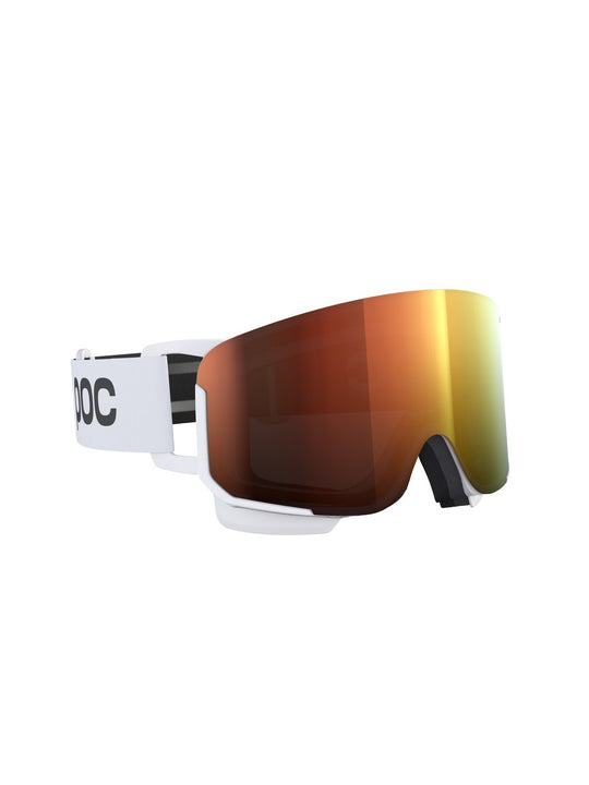Załaduj obraz do przeglądarki galerii, Gogle narciarskie POC Nexal Mid Clarity - Hyd. White/Spektris Orange Cat 2