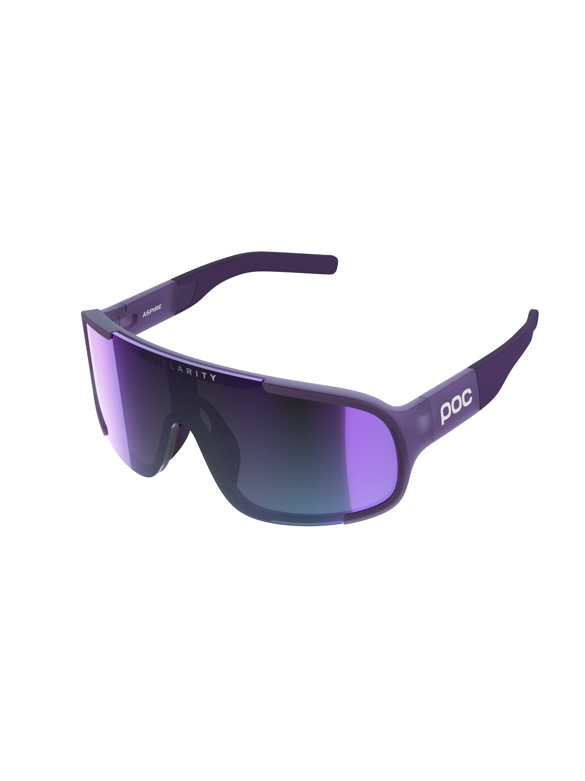 Okulary POC ASPIRE - Sap. Purple Translucent - Clarity Define | Grey/Violet Mirror Cat 2