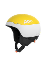Załaduj obraz do przeglądarki galerii, Kask narciarski POC MENINX RS MIPS - Hyd. White/Aven. Yellow Matt