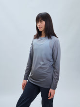 Załaduj obraz do przeglądarki galerii, Koszulka rowerowa POC W&#39;s Essential MTB Lite LS Jersey - Gradient Sylvanite Grey
