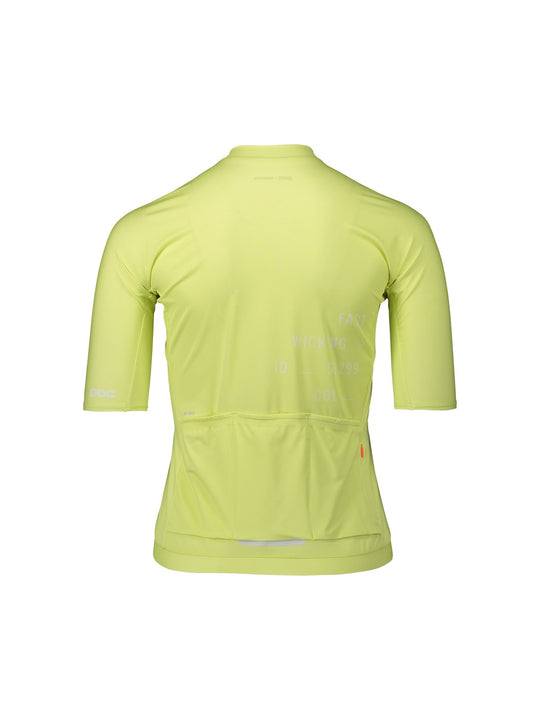 Załaduj obraz do przeglądarki galerii, Koszulka rowerowa POC W&#39;s PRISTINE PRINT Jersey - Lemon Calcite