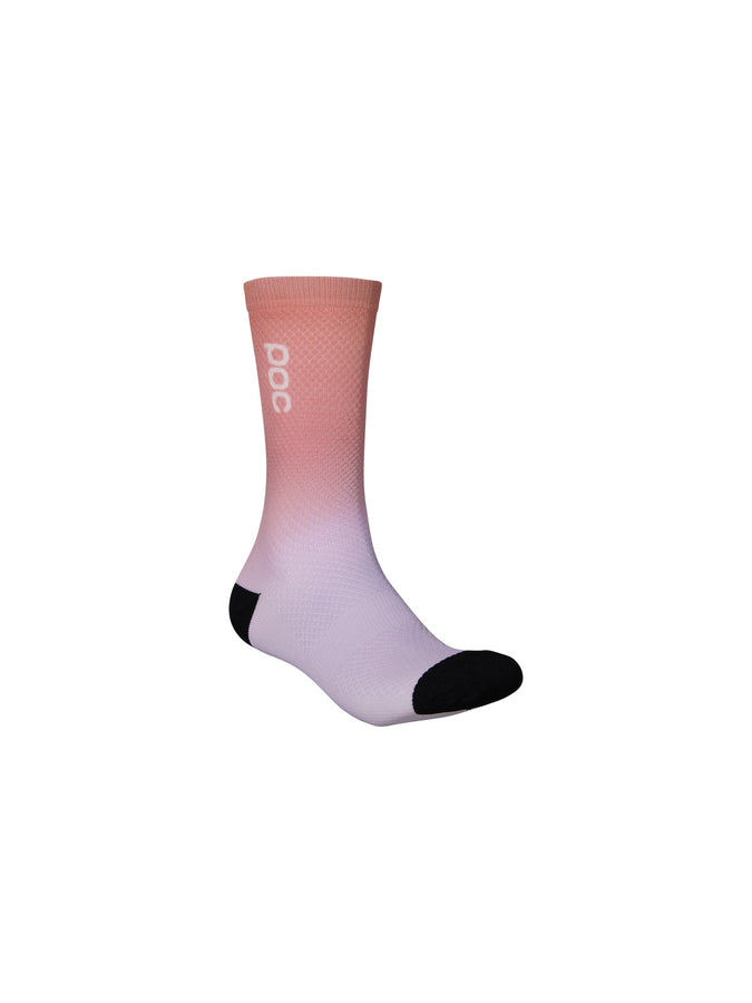Skarpety rowerowe POC Essential Print Sock Long - Gradient Purple Quartz