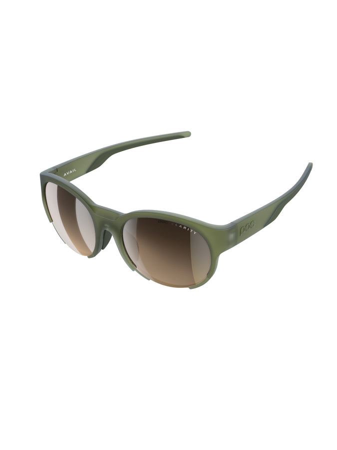 Okulary POC AVAIL - Epid. Green Translucent - Clarity Trail Brown/Silver Mirror Cat 2
