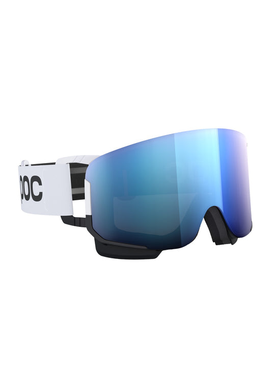 Załaduj obraz do przeglądarki galerii, Gogle narciarskie POC Nexal Clarity Comp + - Hyd. White/Uran. Black/Spektris Blue Cat 2