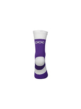 Załaduj obraz do przeglądarki galerii, Skarpety rowerowe POC Y&#39;s Essential MTB Sock - Sap. Purple/Hyd. White
