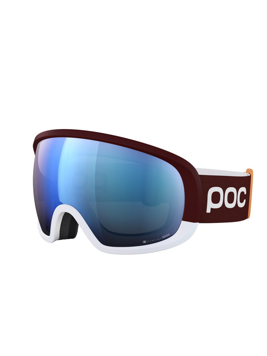 Załaduj obraz do przeglądarki galerii, Gogle narciarskie POC Fovea Clarity Comp / Spektris Blue Cat 2 - Gar. Red/Hyd. White

