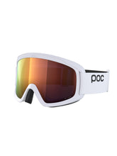 Załaduj obraz do przeglądarki galerii, Gogle narciarskie POC Opsin - Hydr. White|Pt. Sunny Orange Cat 2