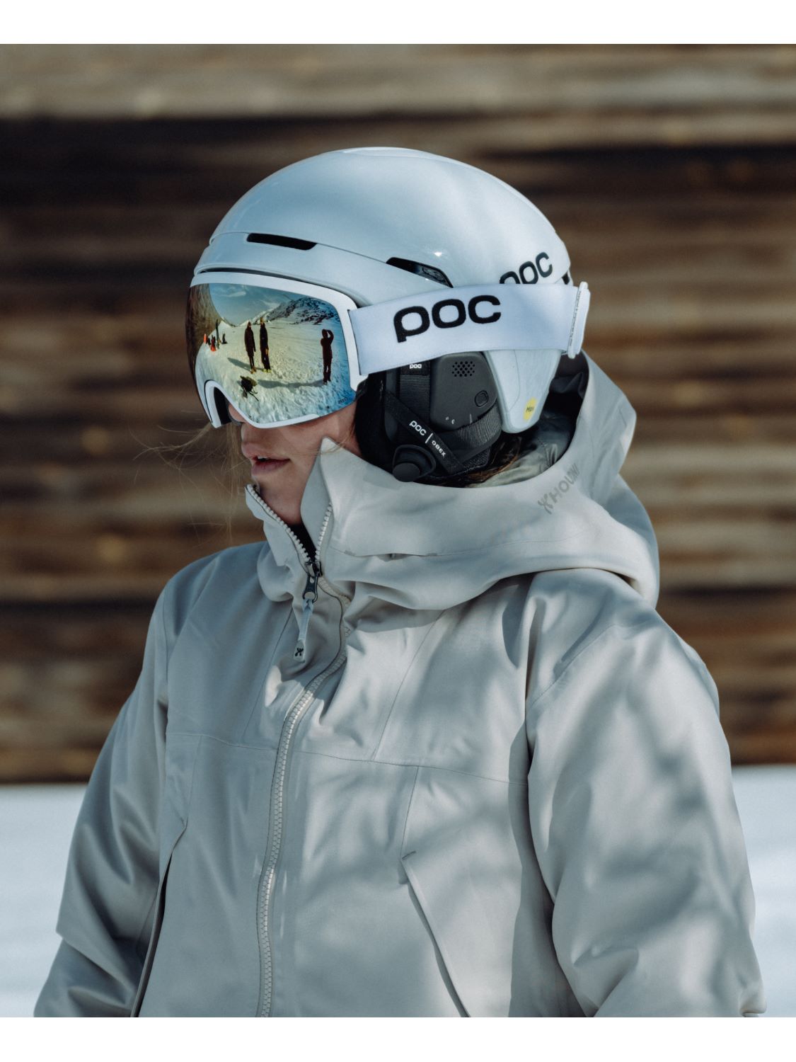 Kask narciarski POC OBEX MIPS COMMUNICATION - Hydr. White
