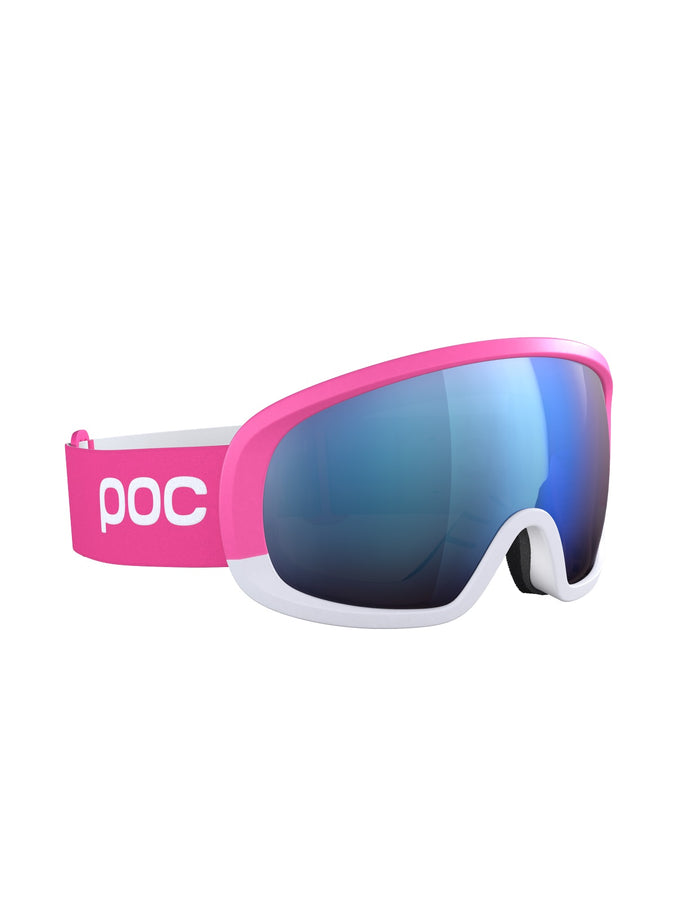 Gogle narciarskie POC Fovea Mid Clarity Comp - Fluo. Pink/Hyd. White/Spektris Blue Cat 2