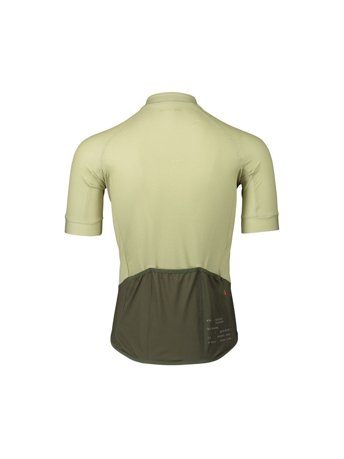 Koszulka rowerowa POC M's ESSENTIAL ROAD LOGO Jersey - Prehnite Green/Epid. Green