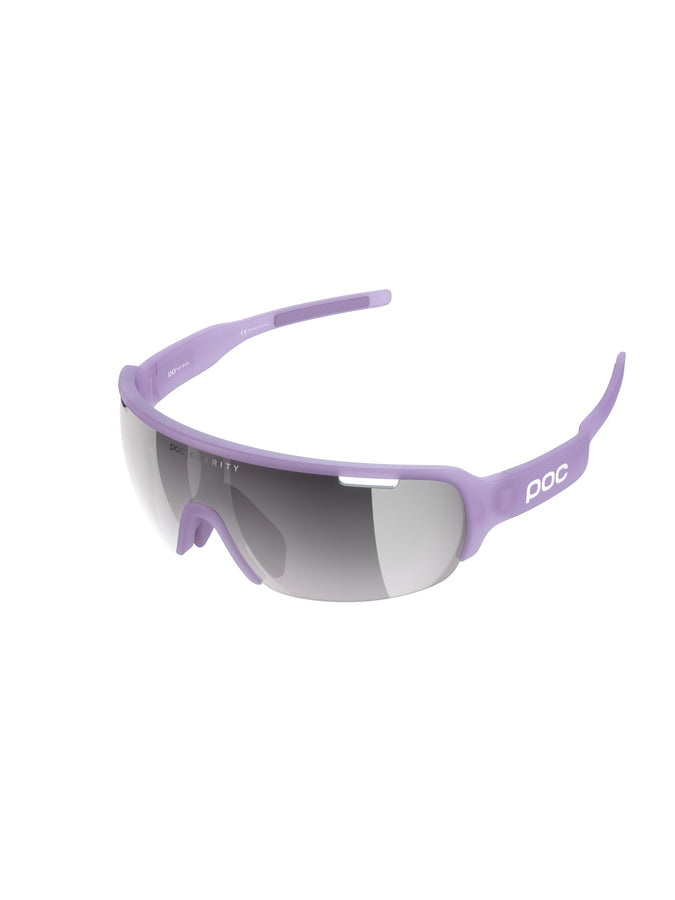 Okulary rowerowe POC DO Half Blade - Purple Quartz Transl. | Clarity Road Violet Silver Mirror cat. 3