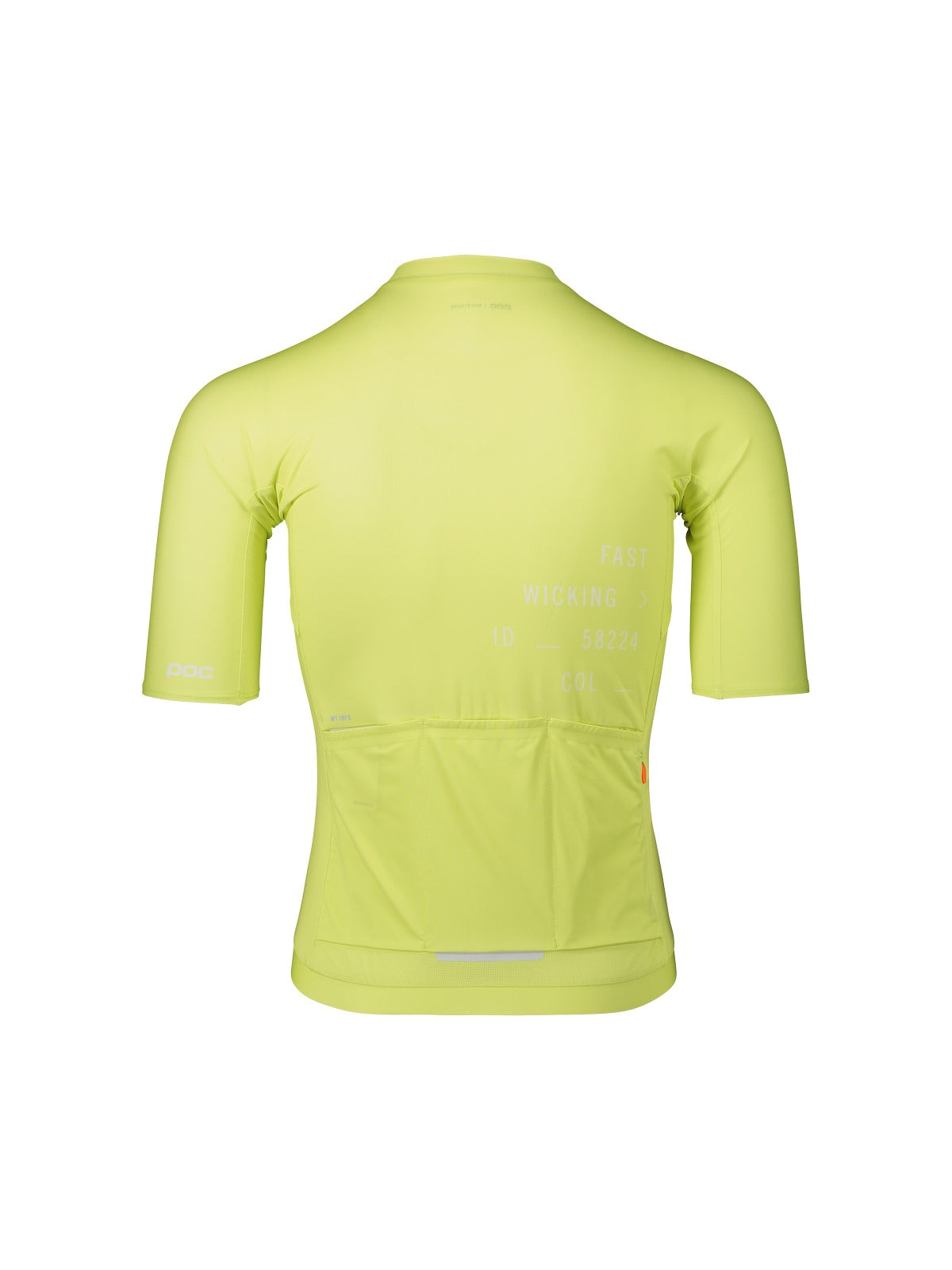 Koszulka rowerowa POC M's PRISTINE Print Jersey - Lemon Calcite