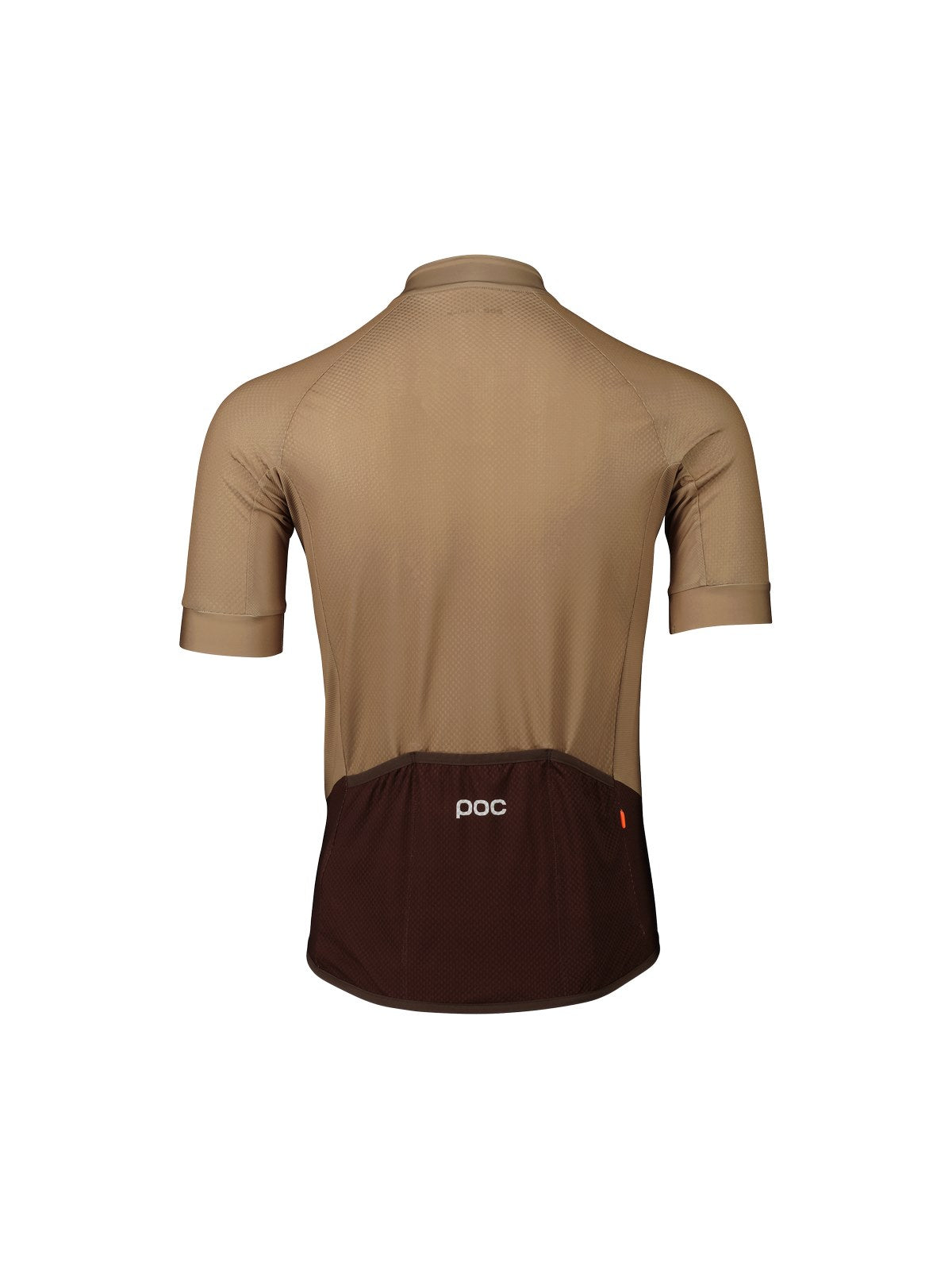 Koszulka rowerowa POC M's Essential Road Logo Jersey - Jasper Brown/Axinite Brown