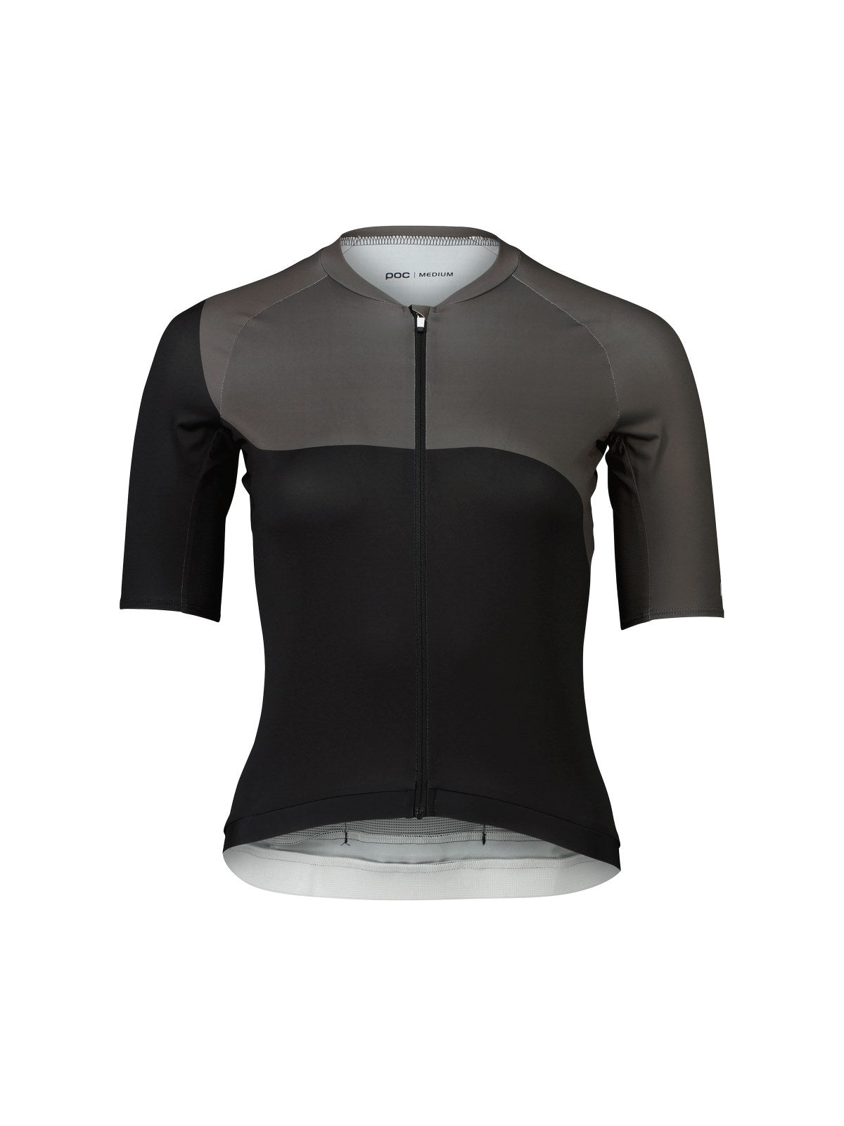 Koszulka rowerowa POC W's Essential Road Jersey Print - Uran. Black/Sylvanite Grey