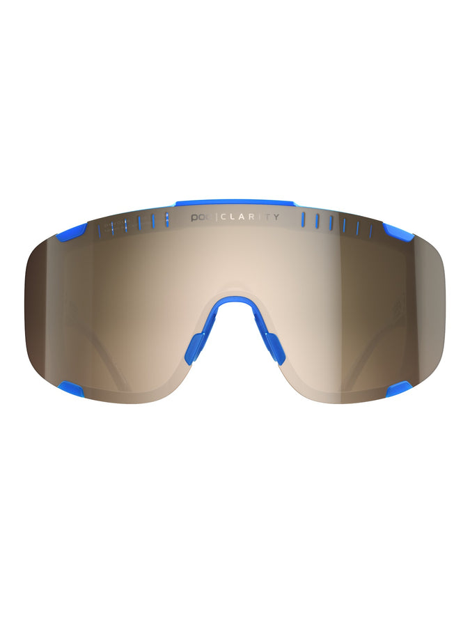 Okulary POC DEVOUR - Opal Blue Translucent - Clarity Trail | Brown/Silver Mirror Cat 2