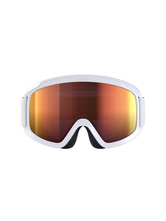 Załaduj obraz do przeglądarki galerii, Gogle narciarskie POC Opsin - Hydr. White|Pt. Sunny Orange Cat 2