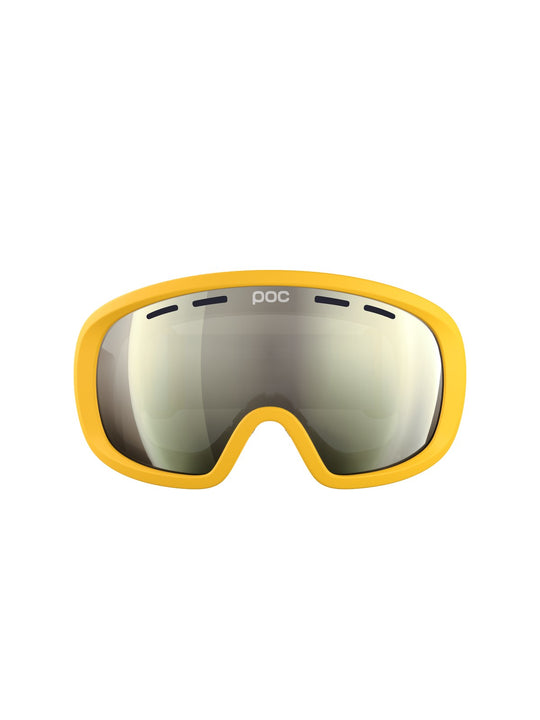 Załaduj obraz do przeglądarki galerii, Gogle narciarskie POC Fovea Mid - Sulphite Yellow|Pt. Sunny Ivory Cat 2
