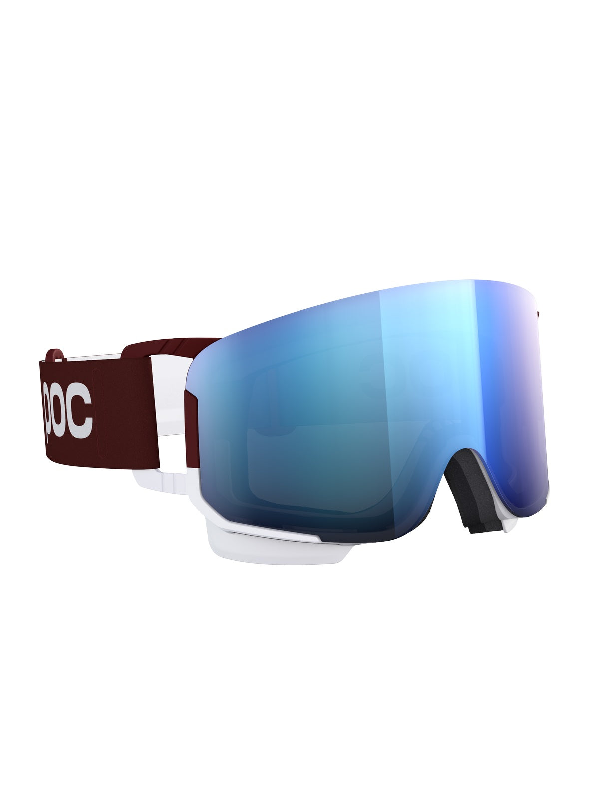 Gogle narciarskie POC Nexal Clarity Comp - Garnet Red/Hyd. White/Spektris Blue Cat 2